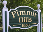Picture of the Pimmit Hills Entry Sign